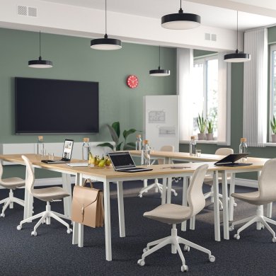 Письменный стол MITTZON Дуб - 3 IKEA Письменный стол MITTZON Дуб (ИКЕА МИЦОН) 79532920 фото - 3