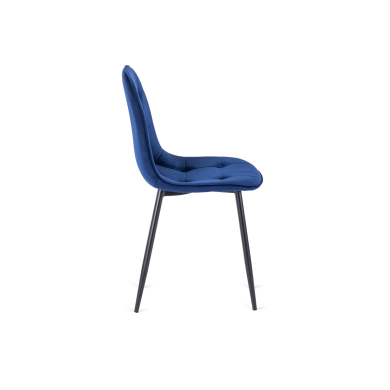 Обідній стілець Mebel Elit ARIS Welur Синій aris/gra фото - 5