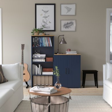 IKEA Стеллаж SKRUVBY Синий (ИКЕА СКРУВБИ) 49494646 фото - 4