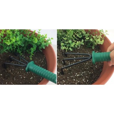 Набор садовых инструментов Garden Line 10 шт Зеленый LAR3594 фото - 5