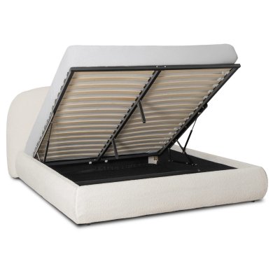 Ліжко Mebel Elit ROSSO Boucle 160x200 см Кремовий ME.ROSSO/160/KR/TB/LOZZPOJ фото - 6