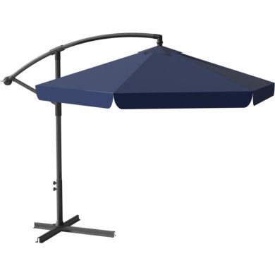 Садовый зонт с чехлом Garden Line BANANA 300 см Синий GAO4842 фото - 3