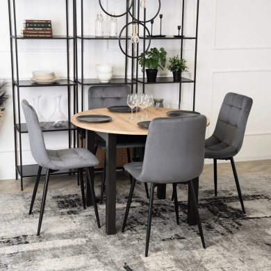 Розкладний обідній стіл Mebel Elit HARRY Дуб рів'єра - 16 Розкладний обідній стіл Mebel Elit HARRY Дуб рів'єра B.HARRY/DR/CZ/S фото - 16