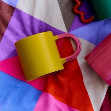 Кружка Homla BOJA 2 450 мл Гірчичний - 7 Кружка Homla BOJA 2 450 мл Гірчичний 234210 фото - 7