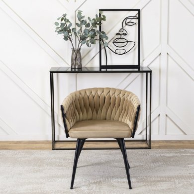 Обеденный стул Mebel Elit EMPOLI Welur Бежевый - 8 Обеденный стул Mebel Elit EMPOLI Welur Бежевый ME.EMPOLI/BZ/V/K фото - 8