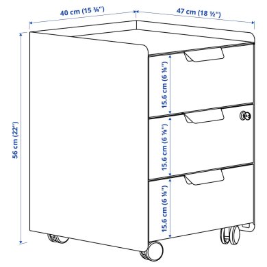 IKEA TROTTEN (ИКЕА ТРОТТЕН) 70485094 фото - 6