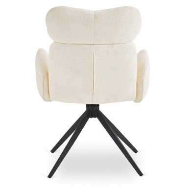 Обідній стілець поворотний Mebel Elit ALVARO Boucle Кремовий ME.ALVARO/KR/TB/K фото - 4