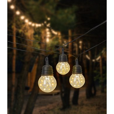 Декоративна гірлянда Garden Line 10 LED 7 м Теплий-білий - 6 Декоративна гірлянда Garden Line 10 LED 7 м Теплий-білий SOL1298 фото - 6