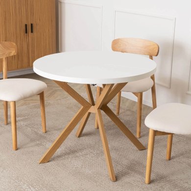 Раскладной обеденный стол Mebel Elit DORIAN Белый ME.DORIAN/B/DREW/S фото - 5