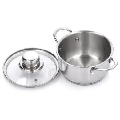 Кастрюля Duka Silver 500 мл | Серебристый 2220286 фото - 3