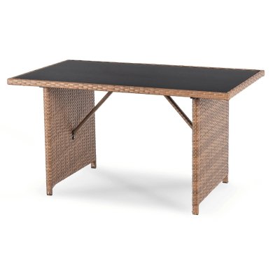 Комплект садових меблів Mebel Elit LIMPIO Світло-коричневий ME.LIMPIO/MIO/RT/OGR/ZES фото - 4