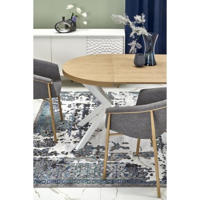 Обідній стілець Halmar K489 Попелястий V-CH-K/489-KR-POPIELATY фото - 20