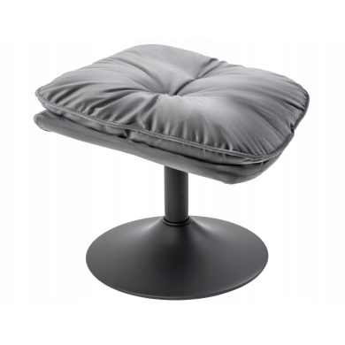 Кресло мягкое поворотное с подставкой Mebel Elit FIONA Серый ME.FIONA/P/V/FW фото - 5