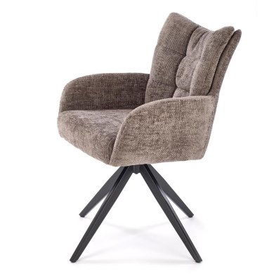 Обеденный стул поворотный Halmar K540 Пепельный V-CH-K/540-KR-POPIELATY фото - 5