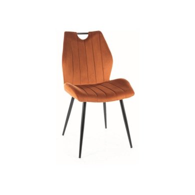 Обідній стілець Signal Arco Velvet Кориця ARCOVCCY