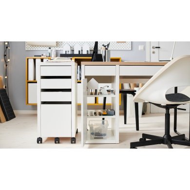 Тумба на колесах MICKE - 10 IKEA Тумба на колесах MICKE (ИКЕА МИКЕ) 50213080 фото - 10