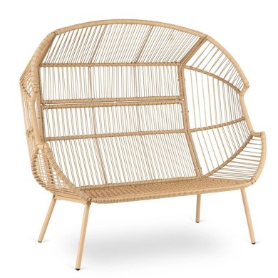 Садовый диван Mebel Elit KORYNT Серый ME.KORYNT2S/P/NAT/T/FW фото - 6