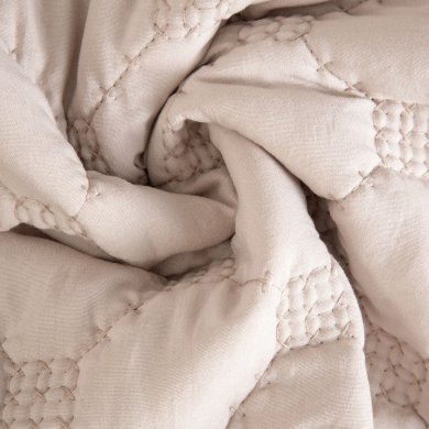 Покрывало Homla SPROUT 200x220 см Бежевый 231745 фото - 4