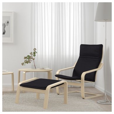 Крісло-качалка POANG Чорний - 2 IKEA Крісло-качалка POANG Чорний (ИКЕА ПОАНГ) 69240823 фото - 2