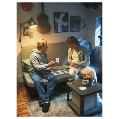 IKEA Килим STOENSE 133x195 см Сірий (ИКЕА STOENSE) 40427005 фото - 12