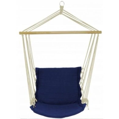 Подвесное кресло-гамак Garden Line HAM3388 Синий - 4 Подвесное кресло-гамак Garden Line HAM3388 Синий HAM3388 фото - 4