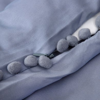Комплект постельного белья Homla RESE 160x200 см Голубой 213394 фото - 4