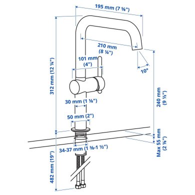IKEA MORKAJON (ИКЕА МОРКАСИЙ) 90600903 фото - 3