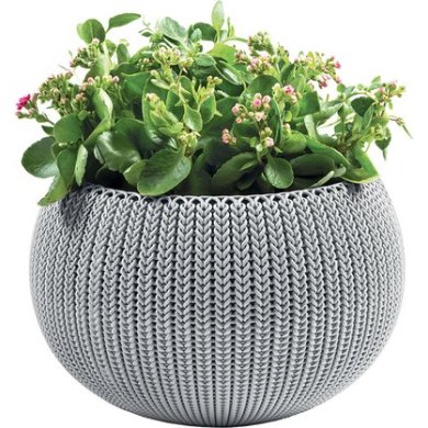 Подвесной горшок Keter COZY M | Серый 229541