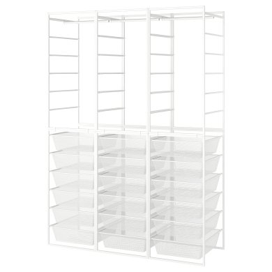 IKEA Стеллаж JONAXEL Белый (ИКЕА ЙОНАКСЕЛЬ) 59311463