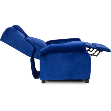 Кресло мягкое раскладное с реклайнером Mebel Elit SIMON Синий - 8 Кресло мягкое раскладное с реклайнером Mebel Elit SIMON Синий ME.SIMON/GR/V/FW фото - 8