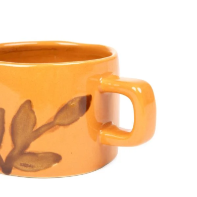 Кружка Homla MINDY 300 мл | Оранжевый / Коричневый - 2 Кружка Homla MINDY 300 мл | Оранжевый / Коричневый 218695 фото - 2