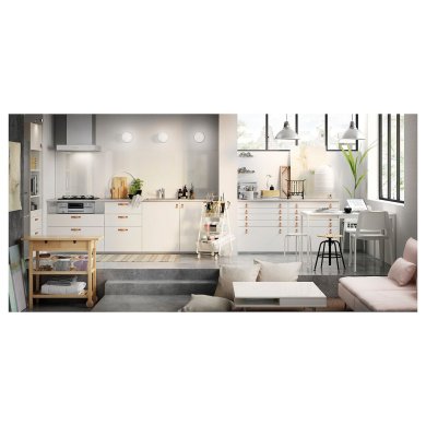 IKEA Раскладной обеденный стол VANGSTA Белый (ИКЕА ВАНГСТА) 00375126 фото - 2