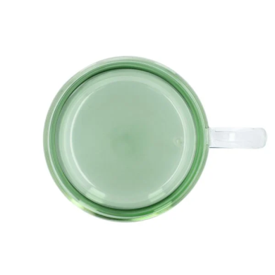 Кружка Homla Cembra 450 мл | Прозрачный / Зеленый - 4 Кружка Homla Cembra 450 мл | Прозрачный / Зеленый 164998 фото - 4