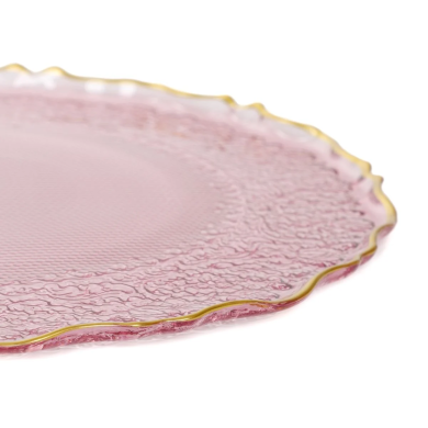 Тарілка Homla LISALA 21 см Рожевий - 2 Тарілка Homla LISALA 21 см Рожевий 226528 фото - 2
