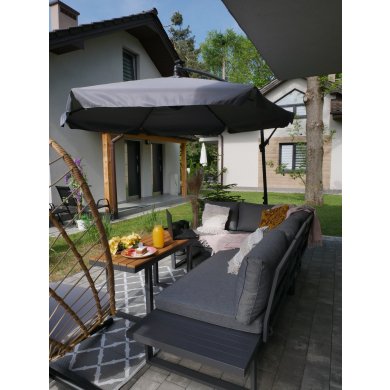 Комплект садовой мебели Garden Line BOGOTA Серый - 3 Комплект садовой мебели Garden Line BOGOTA Серый ALM1142 фото - 3