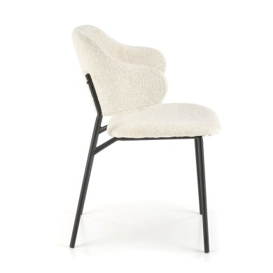 Обеденный стул Halmar K497 Кремовый - 4 Обеденный стул Halmar K497 Кремовый V-CH-K/497-KR-KREMOWY фото - 4