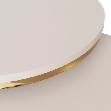 Комплект журнальних столів Mebel Elit APULIA 2 шт Кашемір ME.APULIA/KASZ/ZL/L фото - 4