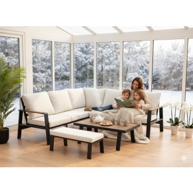 Комплект садовой мебели Garden Line PRISZTINA Бежевый ALM8215 фото - 6