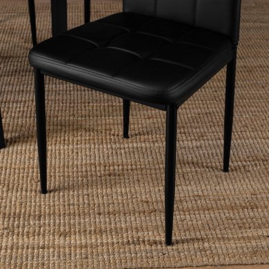 Обеденный стул Mebel Elit TEX Черный ME.TEX2/CZ/E/K фото - 8