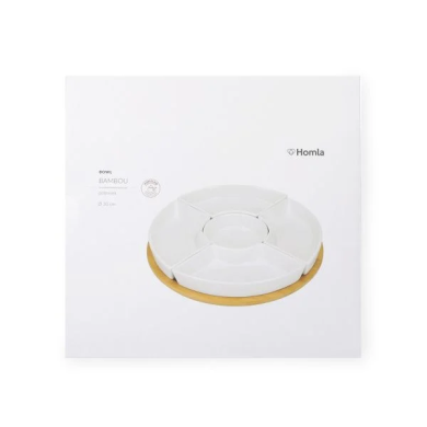 Сервировочный набор Homla FINCAN | Белый / Дерево - 7 Сервировочный набор Homla FINCAN | Белый / Дерево 163849 фото - 7