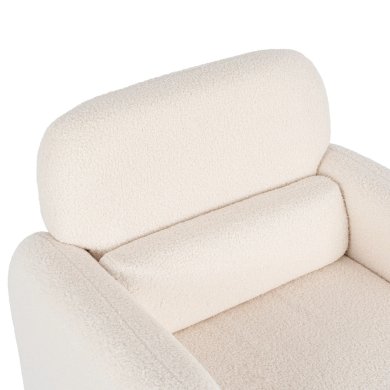 Кресло мягкое Mebel Elit TOGO Boucle Кремовый ME.TOGO/KR/TB/FW фото - 6