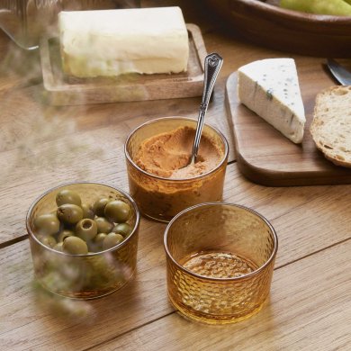 Набор мисок Homla SERENE | Янтарный / Золото 214504 фото - 4