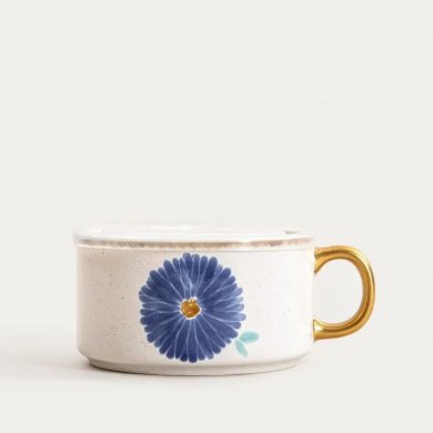 Сервировочное блюдо с крышкой Homla MEREN 14x7 см Синий 242999 фото - 2