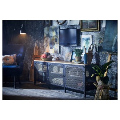 IKEA Тумба под ТВ FJALLBO (ИКЕА FJÄLLBO) 90339290 фото - 2