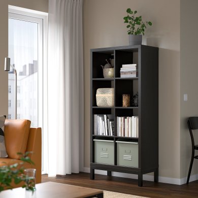 IKEA Стелаж KALLAX Коричневий (ИКЕА КАЛЛАКС) 69442642 фото - 7