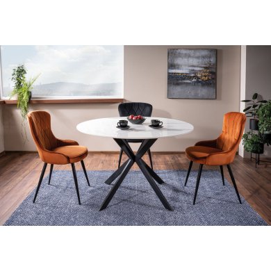 Обідній стілець Signal Lotus Velvet Кориця LOTUSVCCY фото - 2