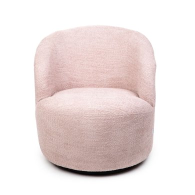 Кресло мягкое поворотное Homla SVINGEN Розовый 221255 фото - 2