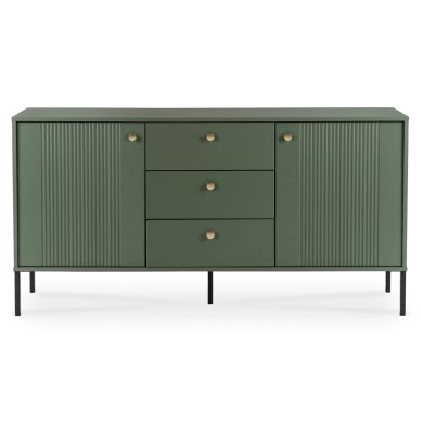 Комод Mebel Elit SOFT 2 Зеленый W.ISEO/IS03/Z/N.CZ/U.ZL/KOM2D3S фото - 2