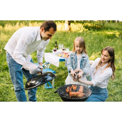 Угольный гриль Garden Line BBQ0100 Черный - 5 Угольный гриль Garden Line BBQ0100 Черный BBQ0100 фото - 5