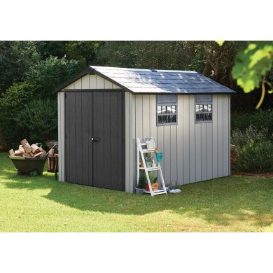 Садовый домик Keter OAKLAND 229х350х245 см Серый 230391-1 фото - 2